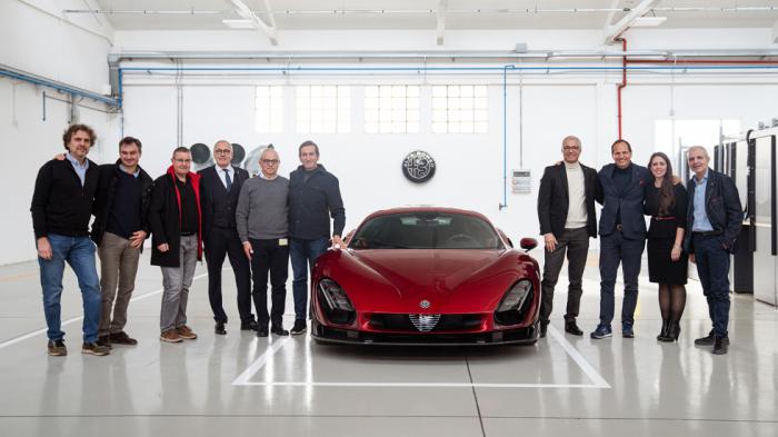 Η πρώτη Alfa Romeo 33 Stradale είναι έτοιμη για παράδοση  